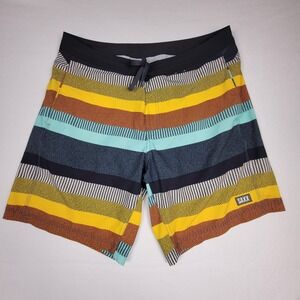 Saxx Betawave 2 in 1 Boardie Shorts Men's Sz Large